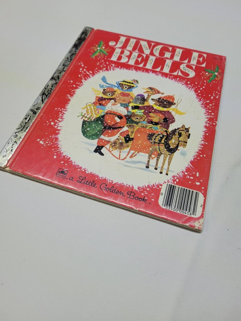 Jingle Bells Little Golden Book Hardcover Children's Christmas Book